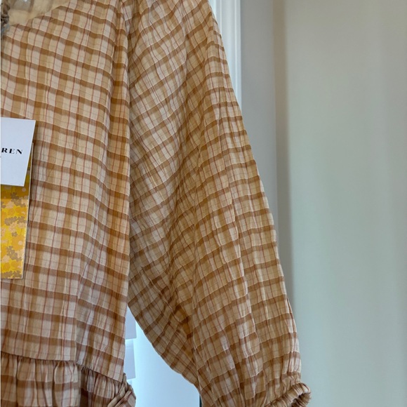 Brand New- Plaid Midi Dress - Picture 4 of 4